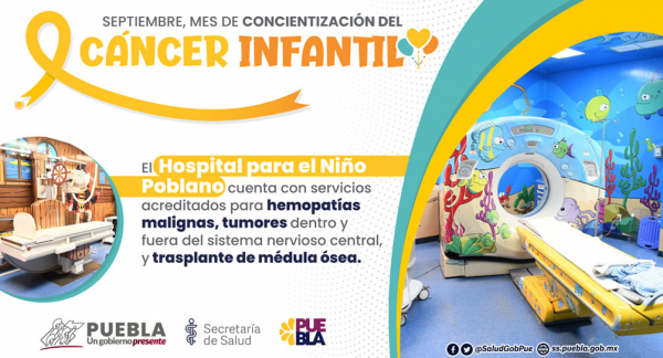 Mes de concientización del Cáncer Infantil