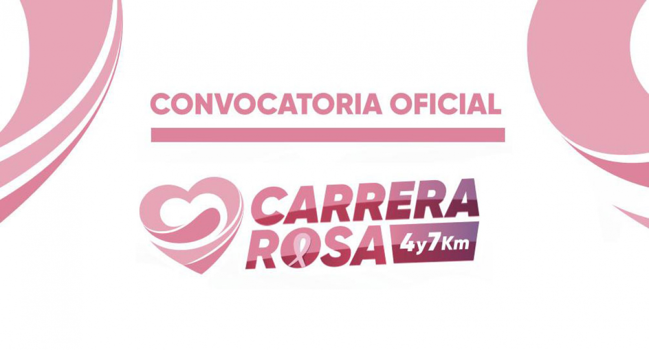 Convocatoria Carrera Rosa 4 y 7 km