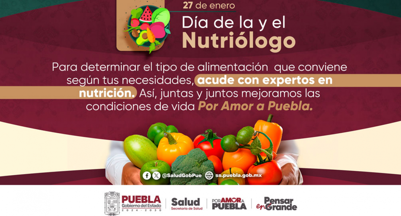 Día de la y el Nutriólogo