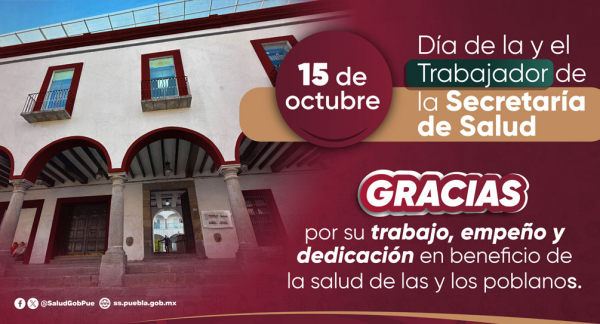 Día de la y el Trabajador de la Secretaría de Salud