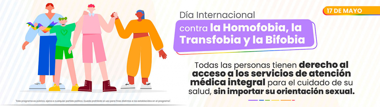 Día internacional contra la homofobia, la transfobia y la bifobia