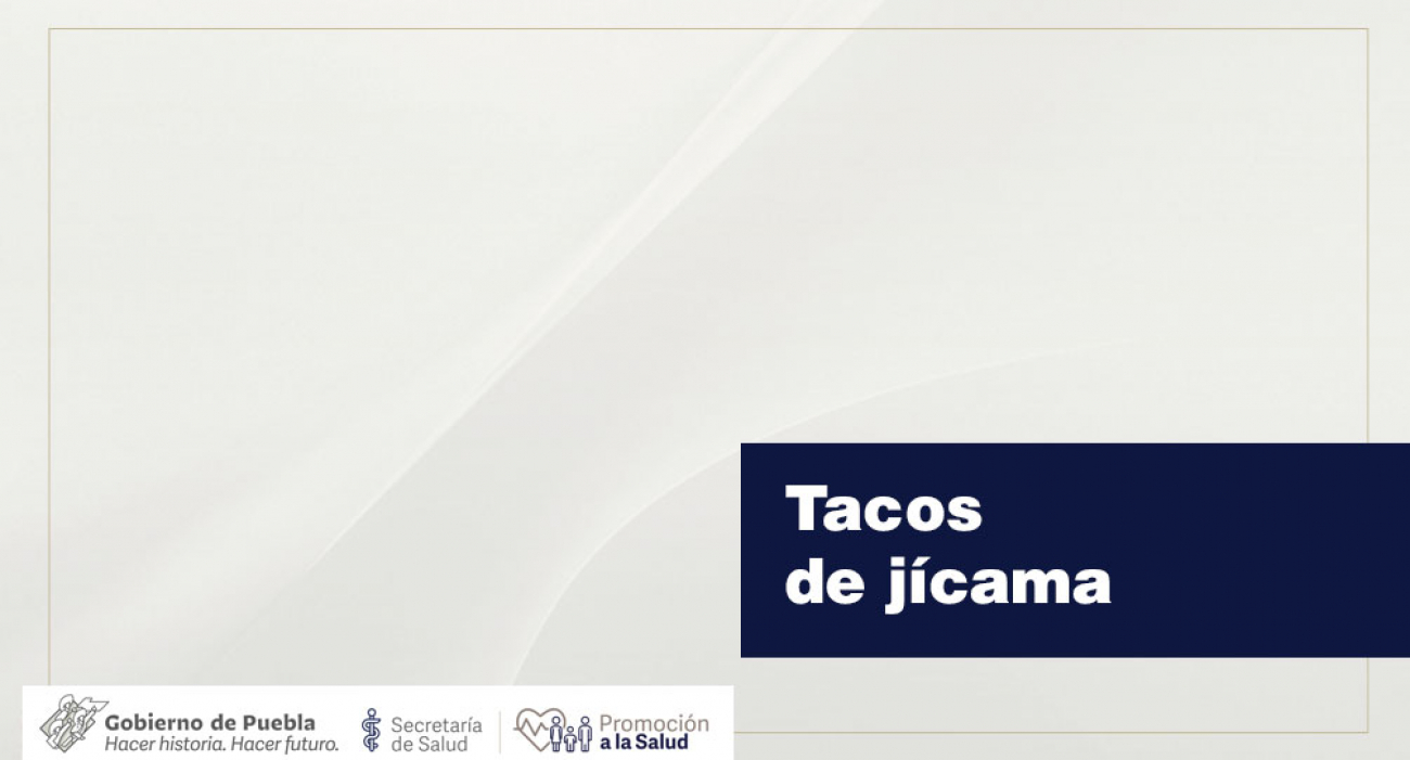 Tacos de jícama