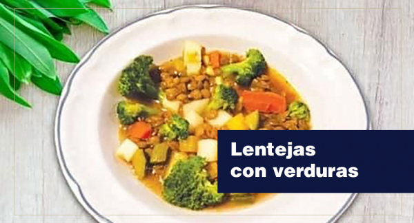 Lentejas con verduras