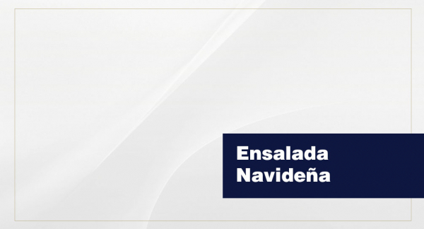 Ensalada Navideña