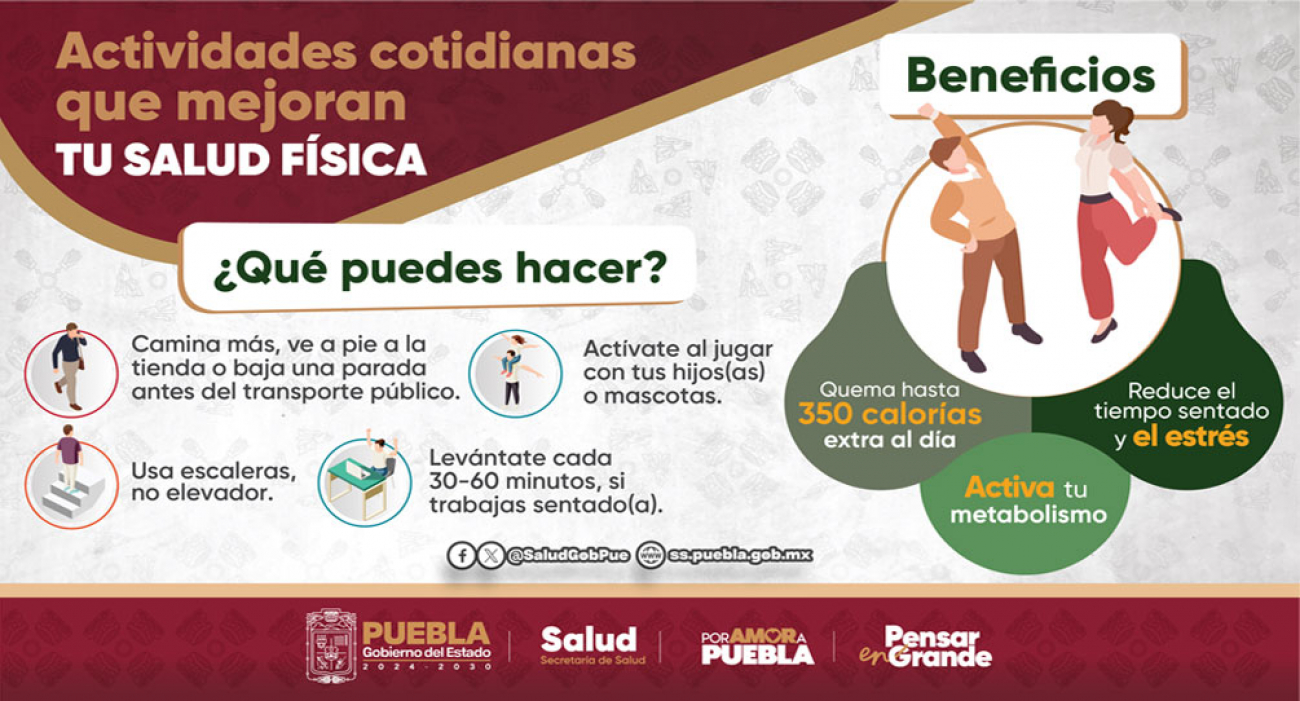 Actividades cotidianas que mejoran tu Salud Física