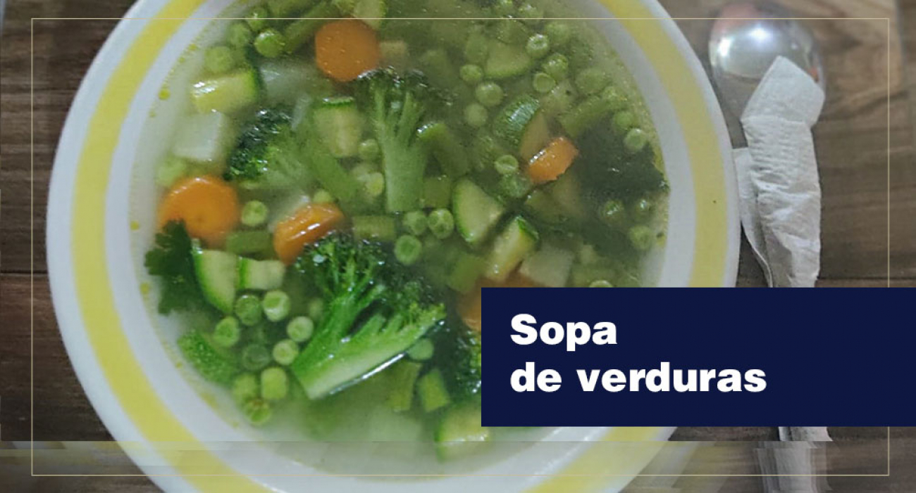 Sopa de verduras